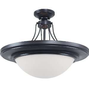  Lighting RSF5146ES 101 Gibson Collection Two Light Semi Flush Energy 
