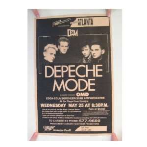 Depeche Mode Handbill Poster Band Shot