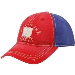   Giants Ladies Red Royal Blue Slouch Adjustable Hat