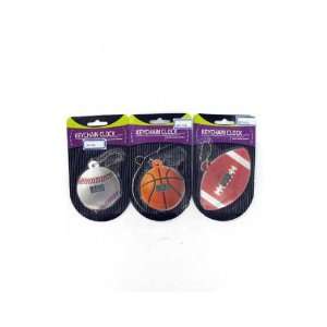 Bulk Buys KC006 Keychain Sports Clock   Pack of 96:  Home 
