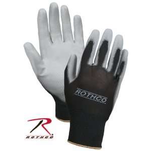  Rothco Nylon Outdoor Black and Gray Utility Gloves 