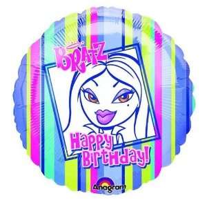 Bratz Happy Birthday 18 Mylar Balloon: Toys & Games