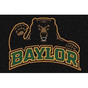  Baylor Bears 54x 7 8 Team Spirit Area Rug: Sports 