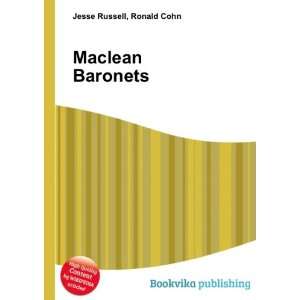  Maclean Baronets Ronald Cohn Jesse Russell Books
