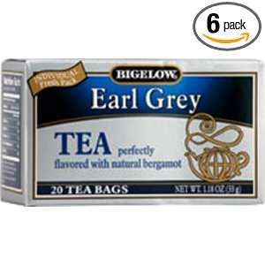Bigelow Earl Gray Tea, 28 Count (Pack of Grocery & Gourmet Food