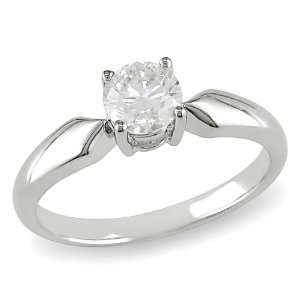   Diamond Solitaire Ring, (.75 cttw G H Color, I2 I3 Clarity): Jewelry