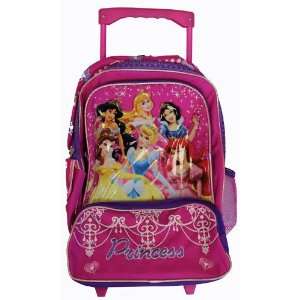   Rolling BackPack   Disney Princesses Large Rolling School Bag Toys