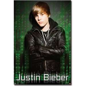  Justin Bieber   Green Giant Poster Giant Poster Print 