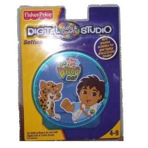   : Fisher Price Go Diego Go Digital Arts & Crafts Studio: Toys & Games