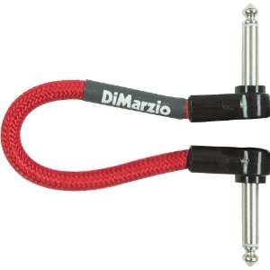  DiMarzio Jumper Cable Pedal Coupler Red 6 Inches 
