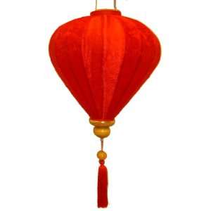  Vietnamese Red Diamond Shaped Silk Lantern: Home 