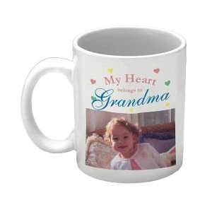 Our Hearts Personalized Photo Coffee Mug:  Kitchen & Dining