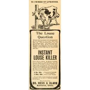   Lice Instant Louse Killer Ashland   Original Print Ad