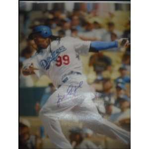  Manny Ramirez Autographed/Hand Signed Canvas Sports 