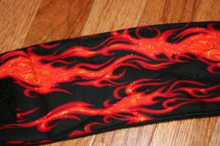 SWIRLING FLAMES Dog Diaper/Belly Band  