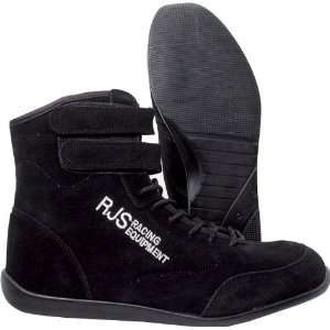  RJS Racing 20209 1 14 Black Size 14 High Top Driving Shoes 