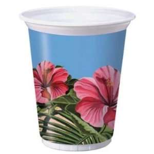  Polynesian Party 16oz Plastic Cups