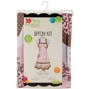   Lets Do Fun! Craft Kit Apron, Toile/Pink: Arts, Crafts & Sewing