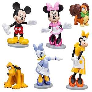 mickey mouse figurine play set