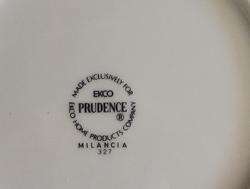 EKCO China Prudence Milancia 327 Bread & Butter Plate  