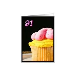  Happy 91st Birthday Muffin Card Toys & Games