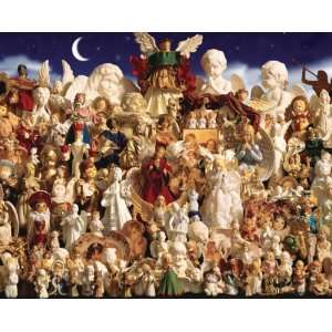  White Mountain Puzzles Heavenly Angels: Toys & Games