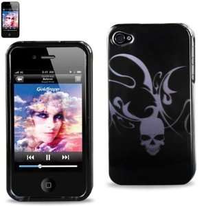  Protector Cover IPHONE 4S Snap On Hard Case Skull Design 