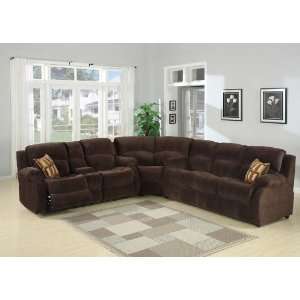   3pc Modern Sectional Reclining Fabric Sofa #AC TRACEY: Home & Kitchen