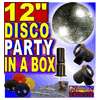 DISCO STAR MIRROR BALL WITH DC MOTOR PARTY DANCE C8  