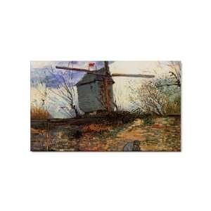  Le Moulin de la Galette By Vincent Van Gogh Sticker 