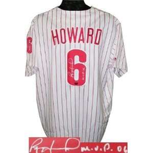  Signed Ryan Howard Jersey   Authentic   Autographed MLB 