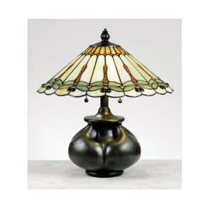  Summer Wings Jade Table Lamp