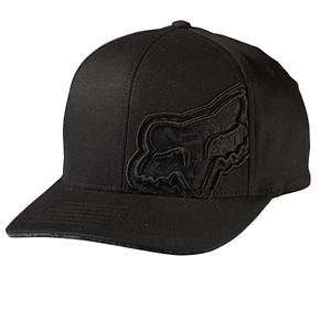  Fox Racing High and Mighty Flexfit Hat   S/MD/Black 