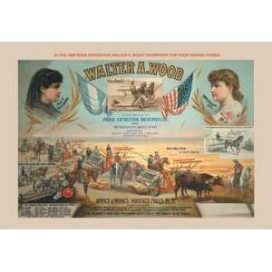  Walter A. Wood   Paris Exposition, 1889 20x30 poster