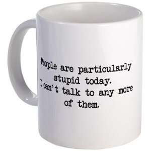  People Particularly Stupid Humor Mug by  Kitchen 