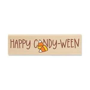   Rubber Stamp 1X4   Candy Ween by Stampabilities: Arts, Crafts & Sewing