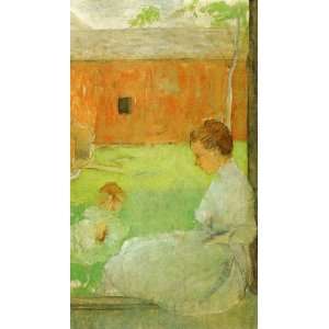   Julian Alden Weir   32 x 56 inches   Mother and Child