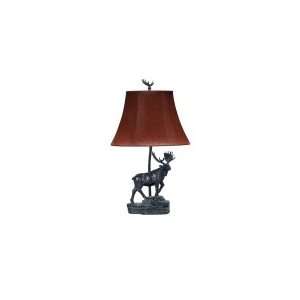  Moose Table Lamp 23 H Cal Lighting BO 879: Home 