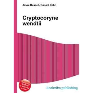  Cryptocoryne wendtii Ronald Cohn Jesse Russell Books