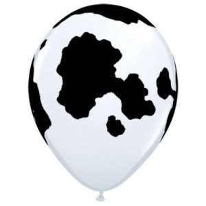  11 Holstein Cow Balloons 