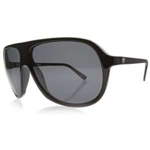  Electric Visual Hoodlum Gloss Black Polarized Sunglasses 