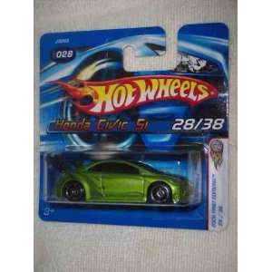   Green OH/5 Wheels #2006 28 Collectible Collector Car Mattel Hot Wheels