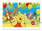 Winnie the Pooh Hunny Birthday Party Table Cover Cloth