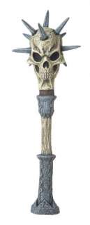 Medieval Skull Mace Fake Weapon Halloween Costume Accessory  