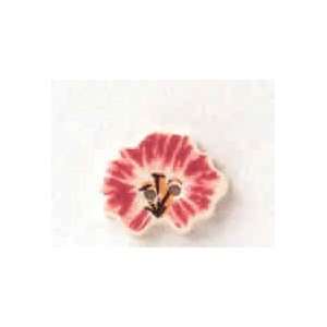  Mill Hill Button   Pink Pansy Flower (Special Order): Arts 