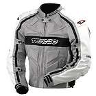 Teknic SUPERVENT Textile Mesh Motorcycle Jacket Silver Size 54
