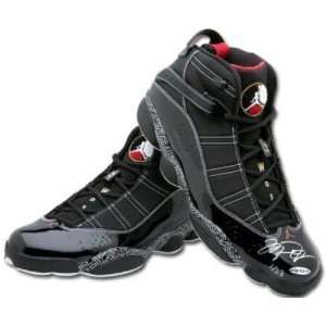  Michael Jordan Signed Hof 6 Rings Ed. Shoes Uda Le 2/23 
