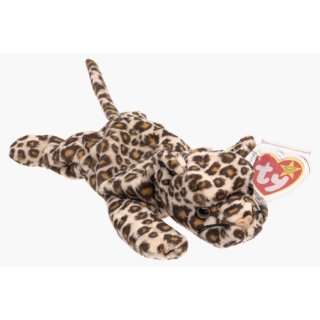  Ty Beanie Babies   Freckles the Spotted Leopard Toys 