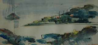 Original Alfred Birdsey Cape Cod Bermuda Impressionist  