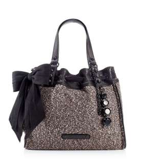 NEW JUICY COUTURE After Dark Metallic Daydreamer Tote Bag Purse  